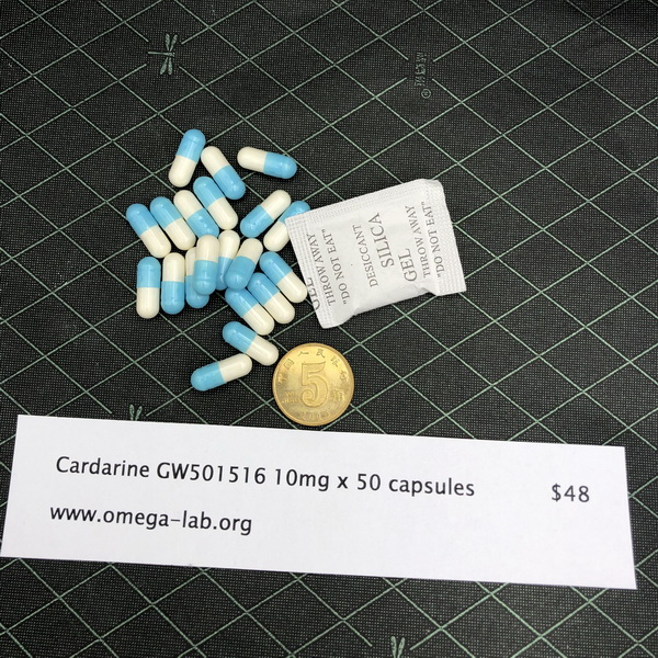 (image for) Cardarine GW501516 10mg x 50 capsules
