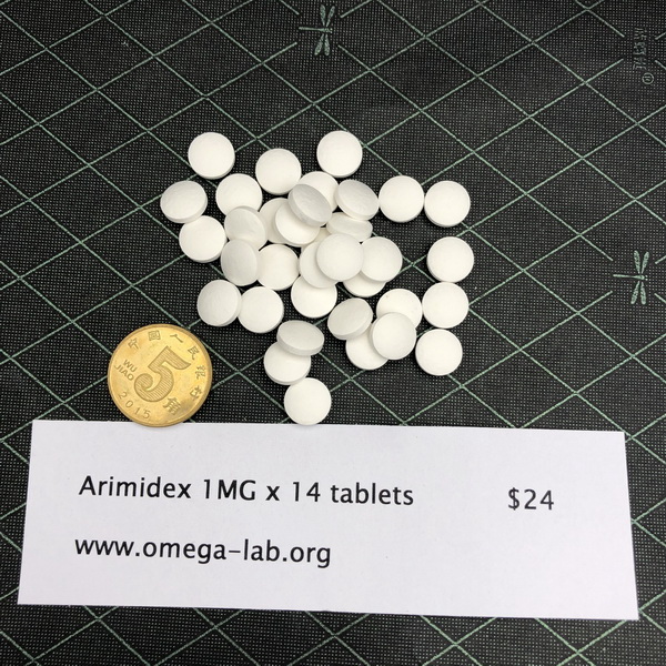 Arimidex Anastrozole 1MG x 14 tablets