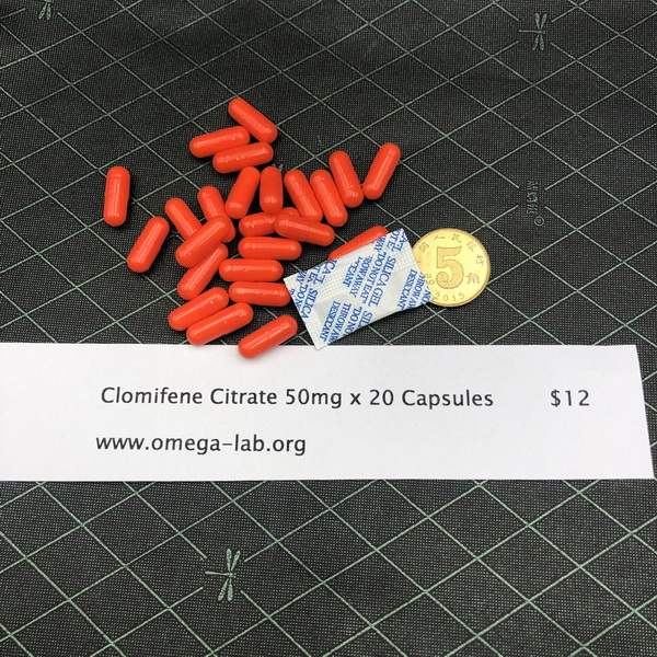 (image for) Clomifene Citrate 50mg x 20 Capsules