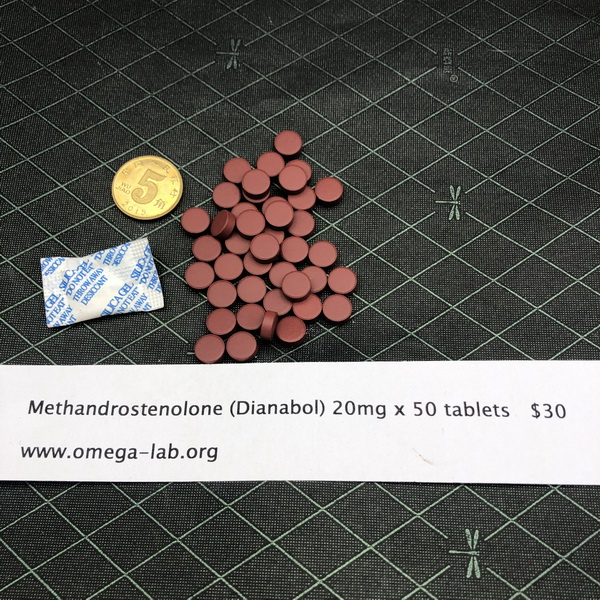 (image for) Methandrostenolone Dianabol 20mg x 50 tablets