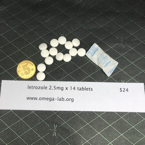 (image for) letrozole 2.5mg x 14 tablets