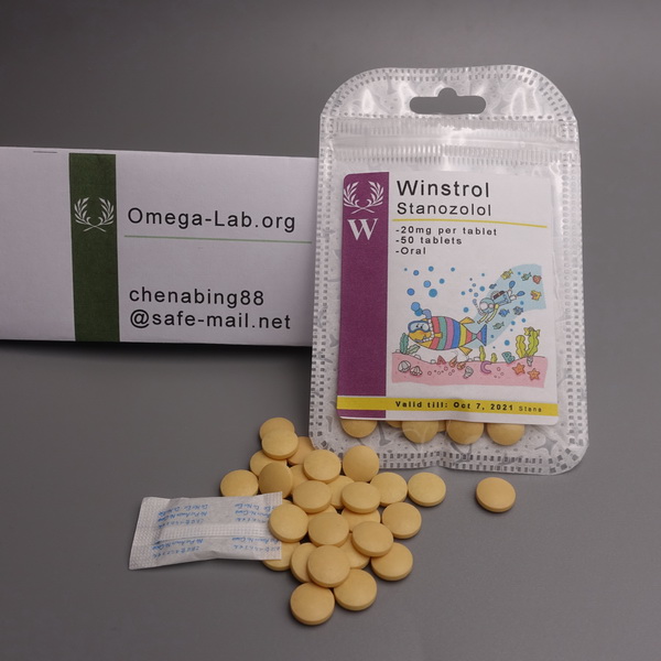 Stanozolol Winstrol 20mg x 50 tablets x 50 bottles