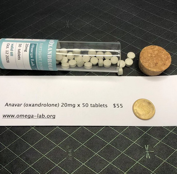 Anavar Oxandrolone 20mg x 50 tablets