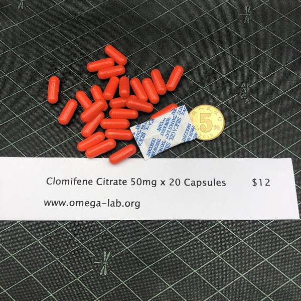 Clomifene Citrate 50mg x 20 Capsules