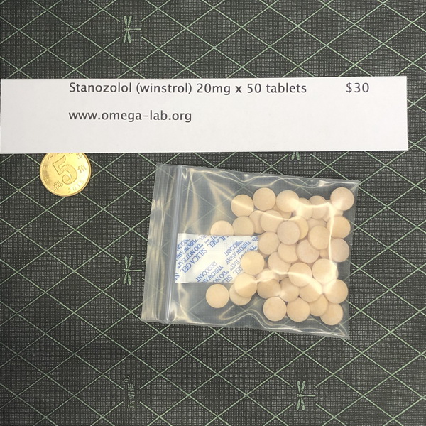 Stanozolol Winstrol 20mg x 50 tablets